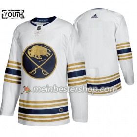 Buffalo Sabres Blank 50th Anniversary Adidas 2019-2020 Weiß Trikot Authentic - Kinder